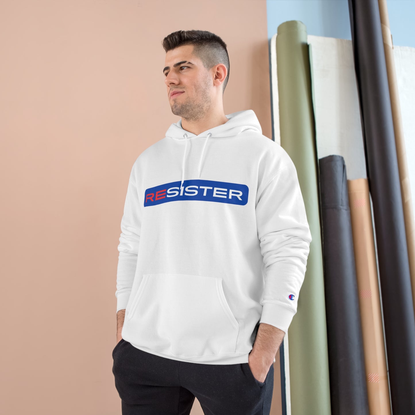 RESISTER Hoodie by Champion (Unisex)