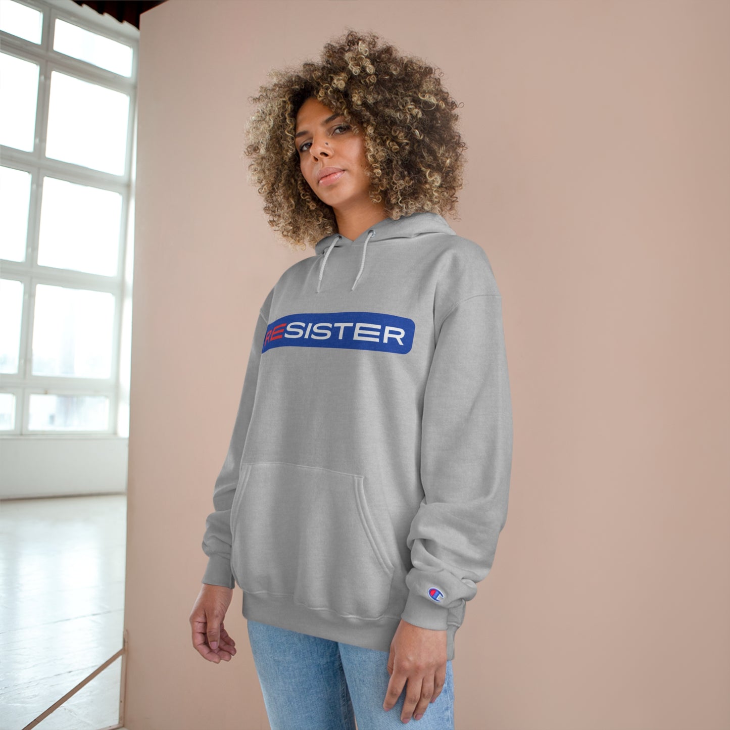 RESISTER Hoodie by Champion (Unisex)