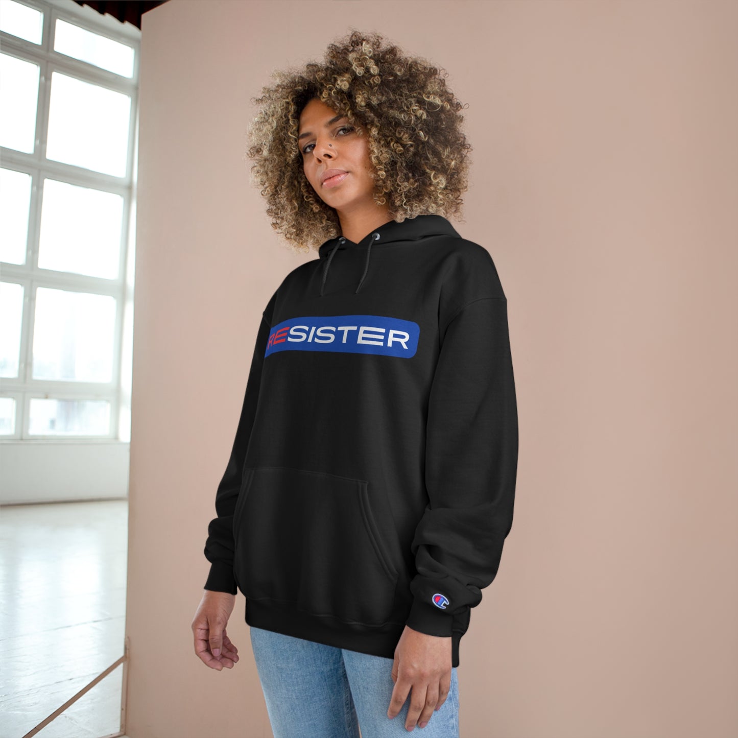 RESISTER Hoodie by Champion (Unisex)