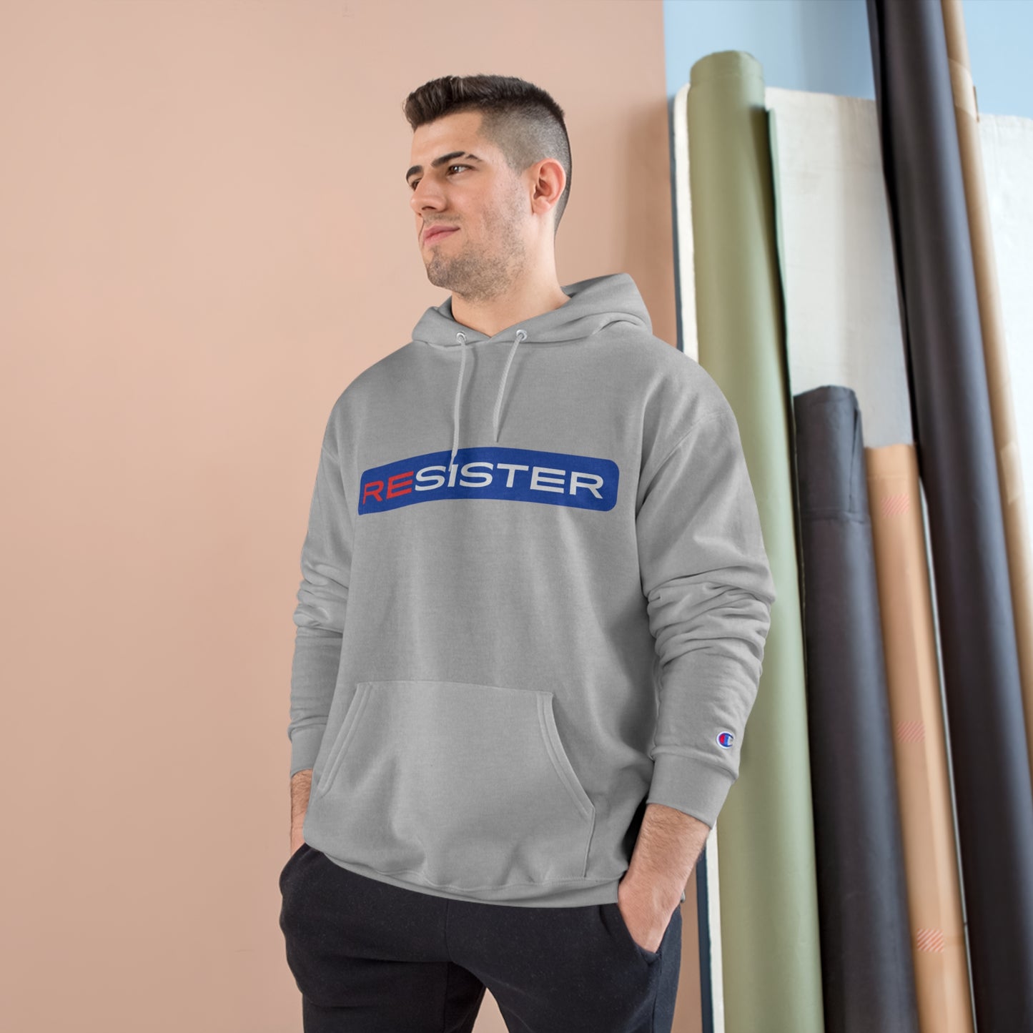 RESISTER Hoodie by Champion (Unisex)