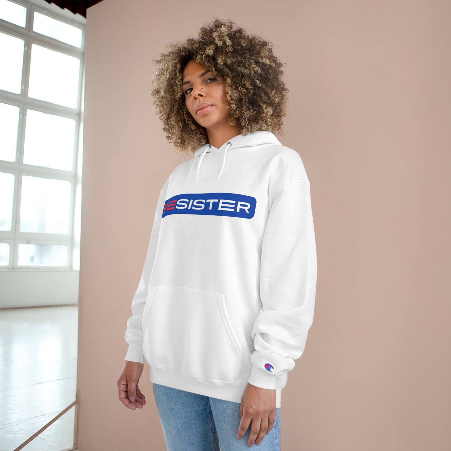RESISTER Hoodie by Champion (Unisex)