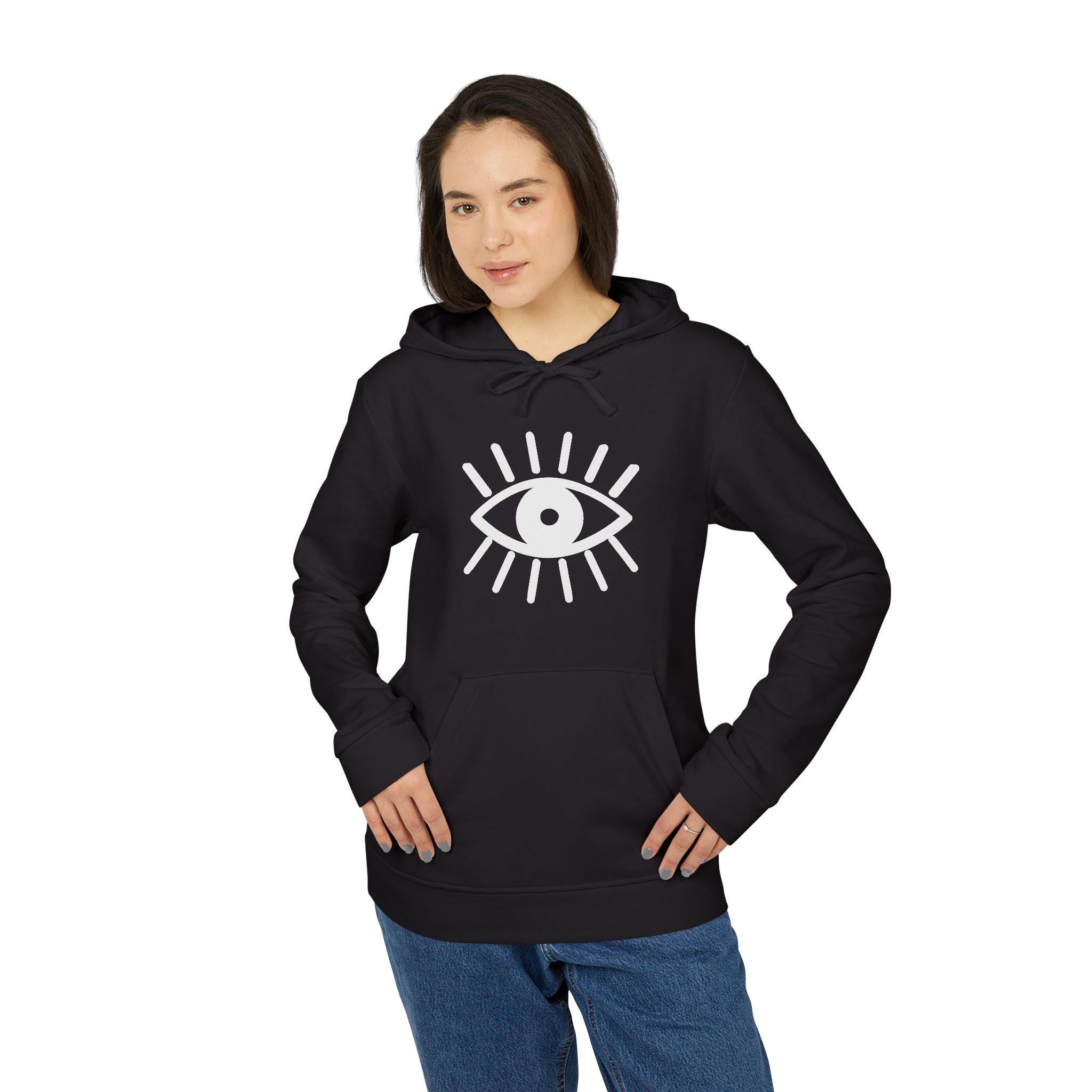 Evil Eye Fleece Hoodie by adidas (Unisex) – Her Supply Co